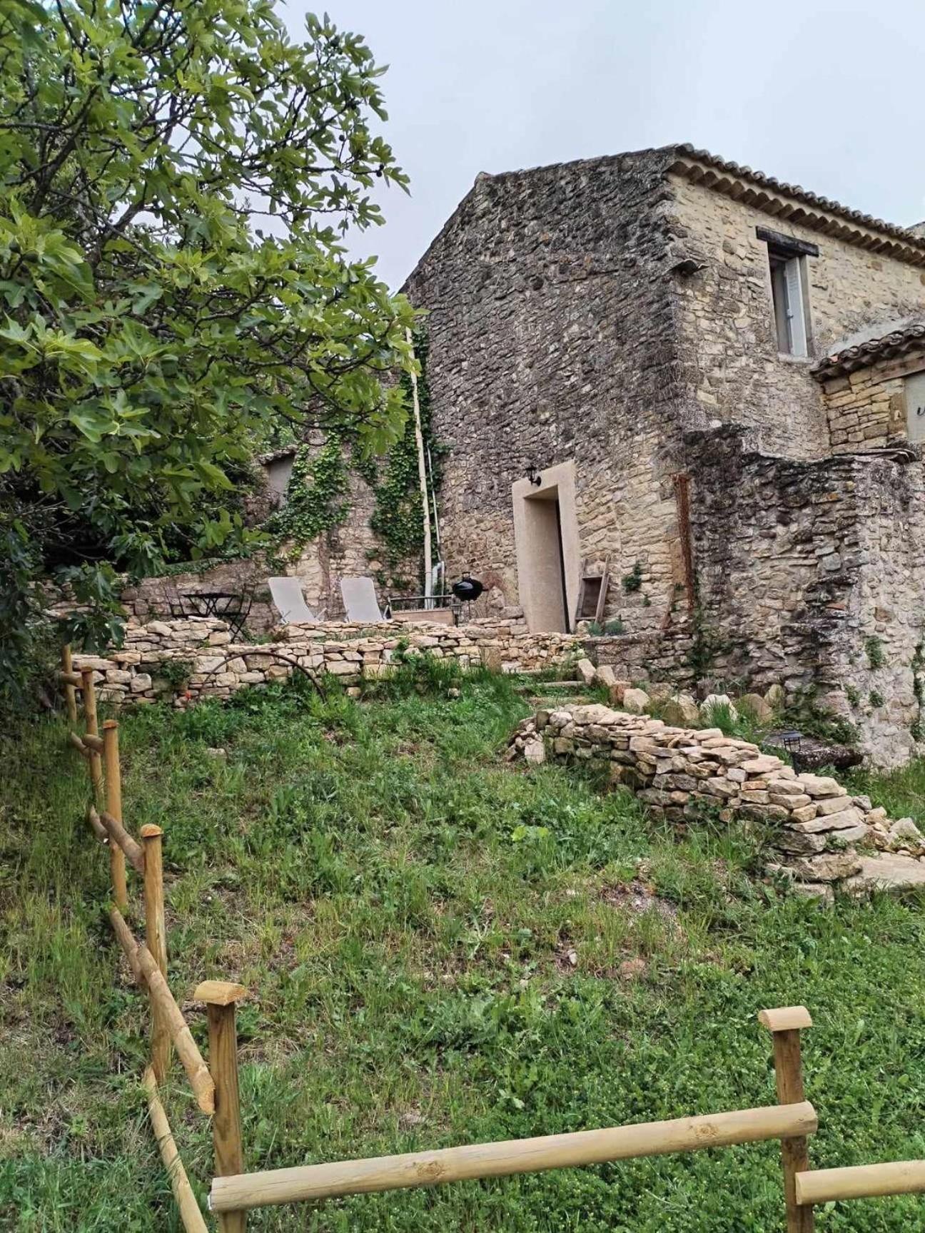 Ferienwohnung La Taniere Lagarde-Pareol Exterior foto